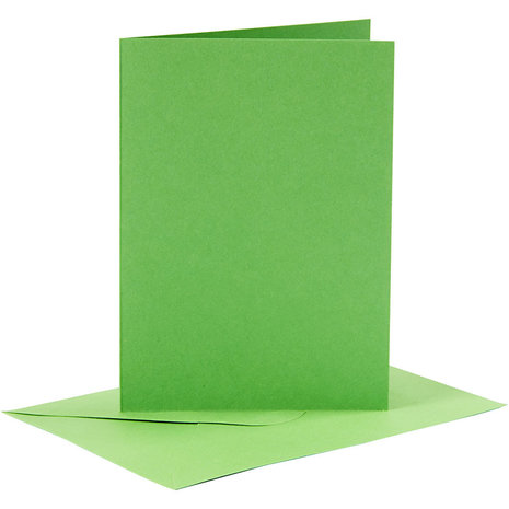 Paperpads.nl SELECT Kaarten & Enveloppen Set Groen 10,5x15 cm (23015)
