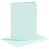 Paperpads.nl SELECT Kaarten & Enveloppen Set Lichtblauw 10,5x15 cm (23013)