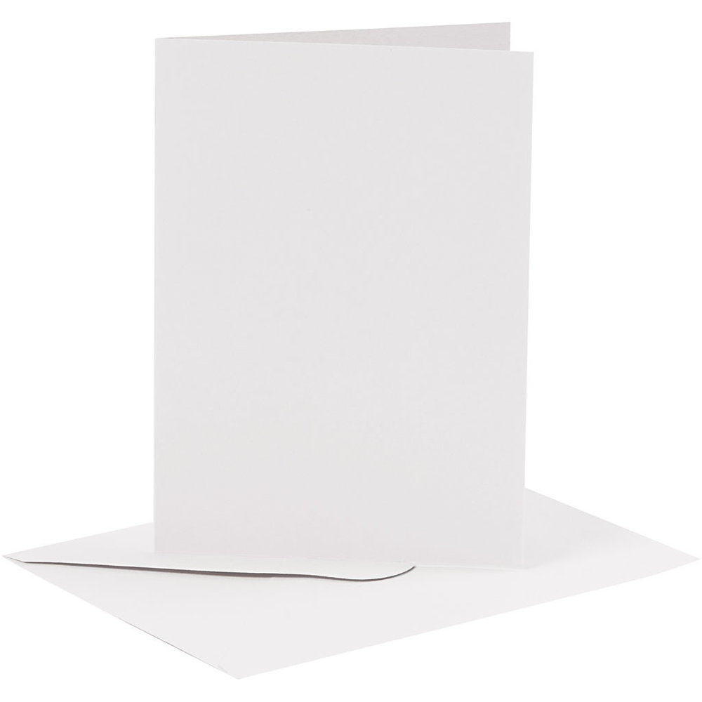 Paperpads.nl SELECT Kaarten & Enveloppen Set Wit 10,5x15 cm (23010)