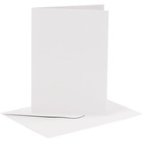 Paperpads.nl SELECT Kaarten & Enveloppen Set Wit 10,5x15 cm (23010)