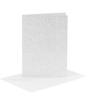 Paperpads.nl SELECT Kaarten & Enveloppen Set Glitter Zilver 10,5x15 cm (23024) Paperpads.nl SELECT Kaarten & Enveloppen Set Glitter Zilver 10,5x15 cm (23024)