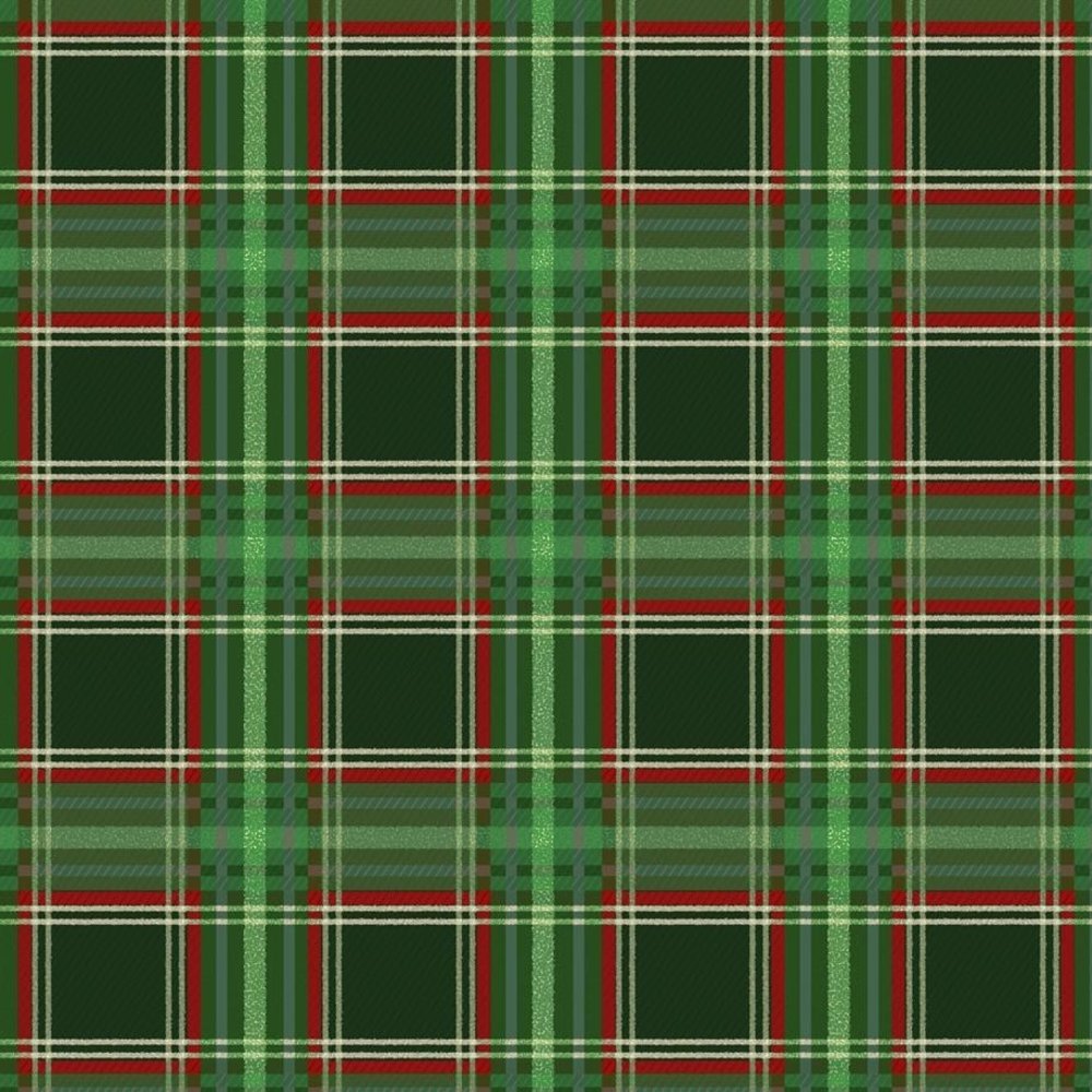 Paper Favourites Christmas Plaid 12x12 Inch Paper Pack (PF341)