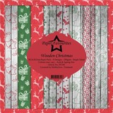 Paper Favourites Wooden Christmas 12x12 Inch Paper Pack (PF344)