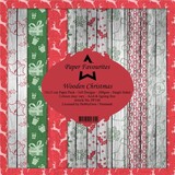 Paper Favourites Wooden Christmas 6x6 Inch Paper Pack (PF144)*