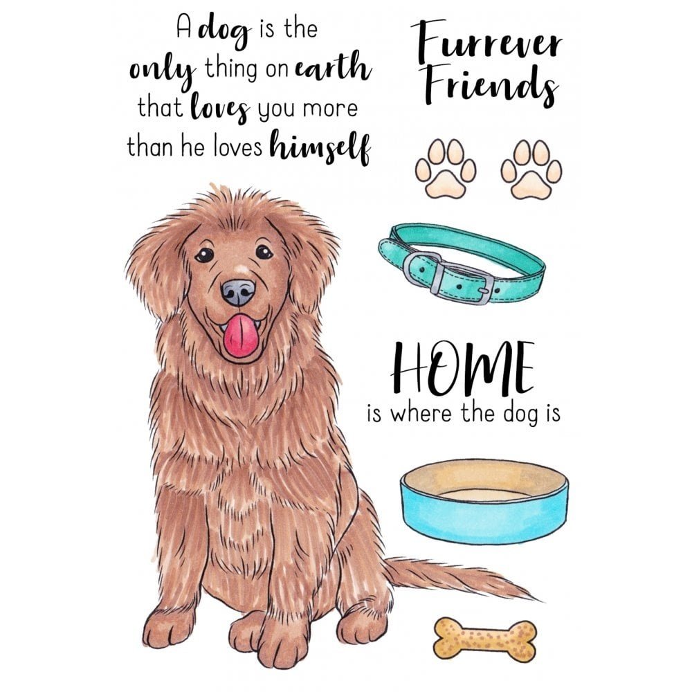 Crafter's Companion Furrever Friends Clear Stamps (CC-STP-FURFR) Crafter's Companion Furrever Friends Clear Stamps (CC-STP-FURFR)