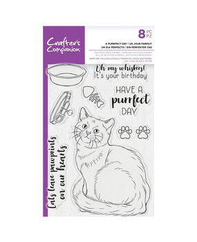 Crafter's Companion A Purrfect Day Clear Stamps (CC-STP-PURRD) Crafter's Companion A Purrfect Day Clear Stamps (CC-STP-PURRD)