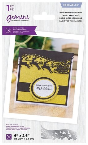 Gemini Before Christmas Edge'able Die (GEM-MD-EDG-NIGH) Gemini Before Christmas Edge'able Die (GEM-MD-EDG-NIGH)
