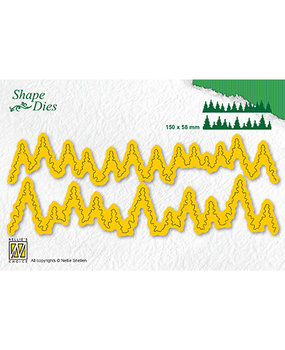 Nellie Snellen Shape Die Pine Forest (SD184)