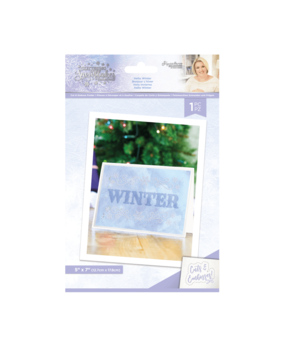 Crafter's Companion Glittering Snowflakes Hello Winter Cut & Emboss Folder (S-GS-CEF-HEWI)