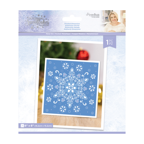 Crafter's Companion Glittering Snowflakes Frosted Dimension Die (S-GS-MD-FRDI) Crafter's Companion Glittering Snowflakes Frosted Dimension Die (S-GS-MD-FRDI)