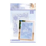 Crafter's Companion Glittering Snowflakes Touch of Winter 5x7 Inch Embossing Folder (S-GS-EF5-TOWI)