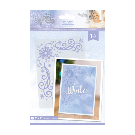 Crafter's Companion Glittering Snowflakes Touch of Winter 5x7 Inch Embossing Folder (S-GS-EF5-TOWI) Crafter's Companion Glittering Snowflakes Touch of Winter 5x7 Inch Embossing Folder (S-GS-EF5-TOWI)