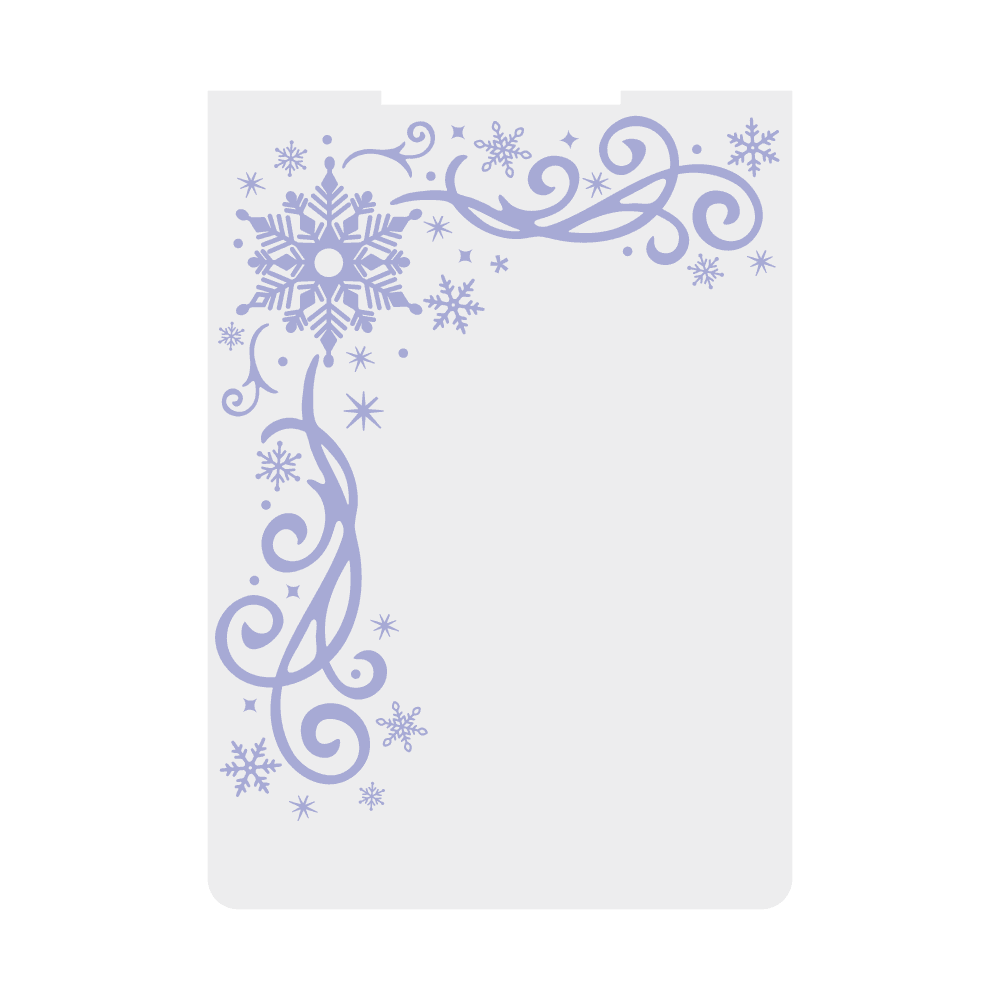 Crafter's Companion Glittering Snowflakes Touch of Winter 5x7 Inch Embossing Folder (S-GS-EF5-TOWI) Crafter's Companion Glittering Snowflakes Touch of Winter 5x7 Inch Embossing Folder (S-GS-EF5-TOWI)