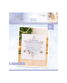 Crafter's Companion Glittering Snowflakes Frosted Window Die (S-GS-MD-FRWI) Crafter's Companion Glittering Snowflakes Frosted Window Die (S-GS-MD-FRWI)