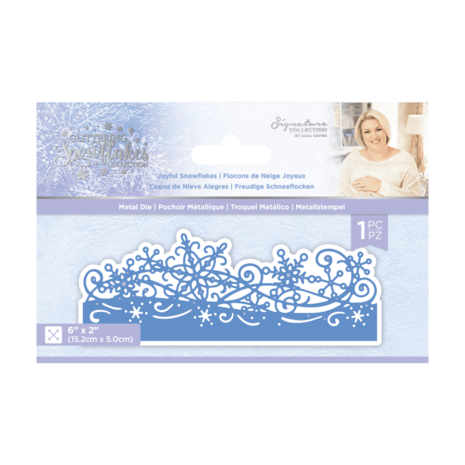 Crafter's Companion Glittering Snowflakes Joyful Snowflakes Die (S-GS-MD-JOSN) Crafter's Companion Glittering Snowflakes Joyful Snowflakes Die (S-GS-MD-JOSN)