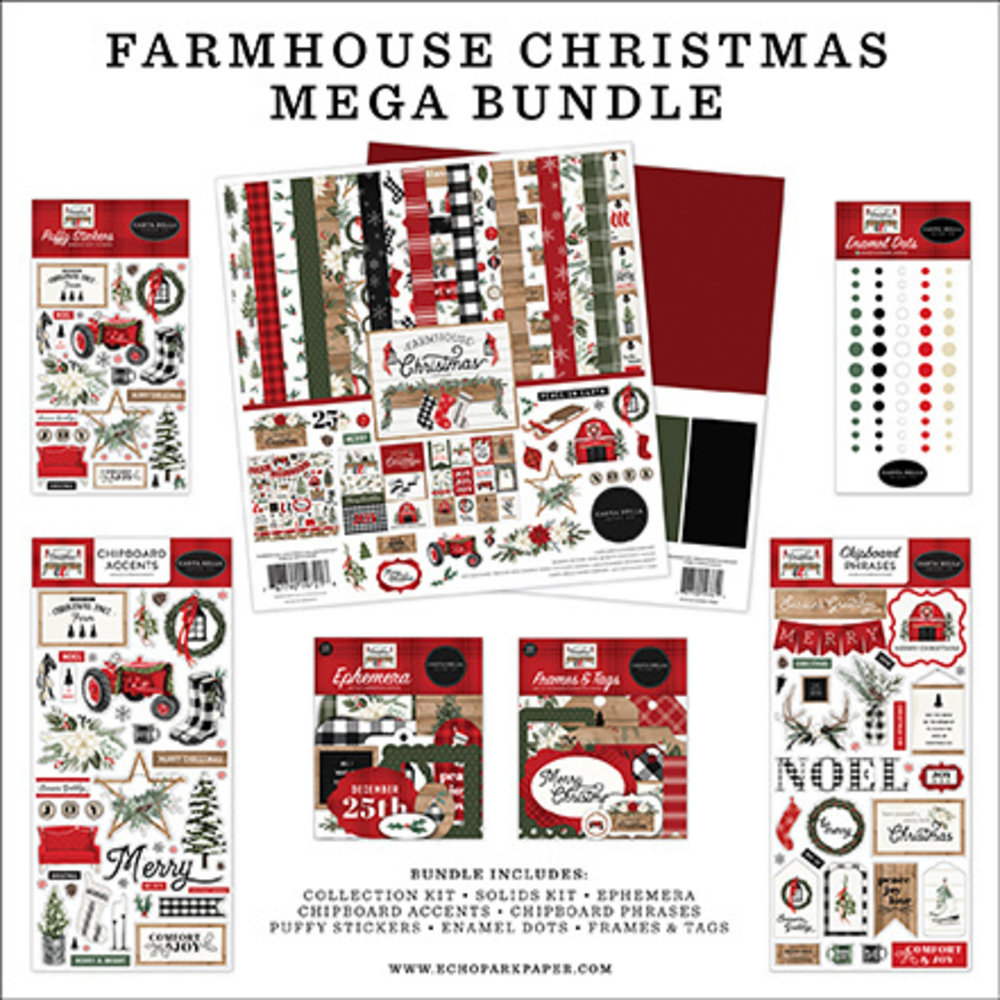 Carta Bella Farmhouse Christmas Mega Bundle (CBFAC123050) Carta Bella Farmhouse Christmas Mega Bundle (CBFAC123050)