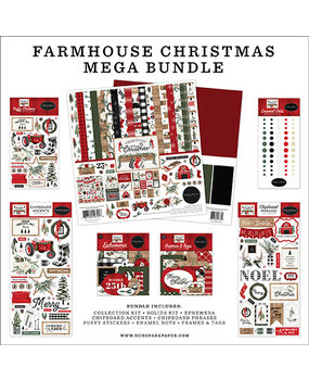 Carta Bella Farmhouse Christmas Mega Bundle (CBFAC123050) Carta Bella Farmhouse Christmas Mega Bundle (CBFAC123050)