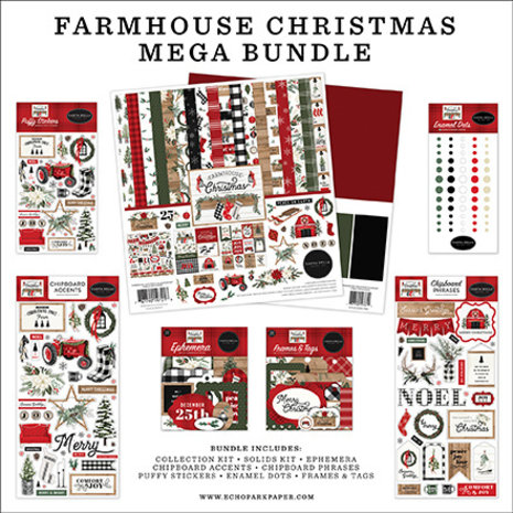 Carta Bella Farmhouse Christmas Mega Bundle (CBFAC123050) Carta Bella Farmhouse Christmas Mega Bundle (CBFAC123050)