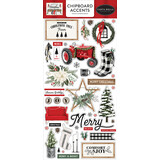 Carta Bella Farmhouse Christmas 6x13 Inch Chipboard Accents (CBFAC123021)