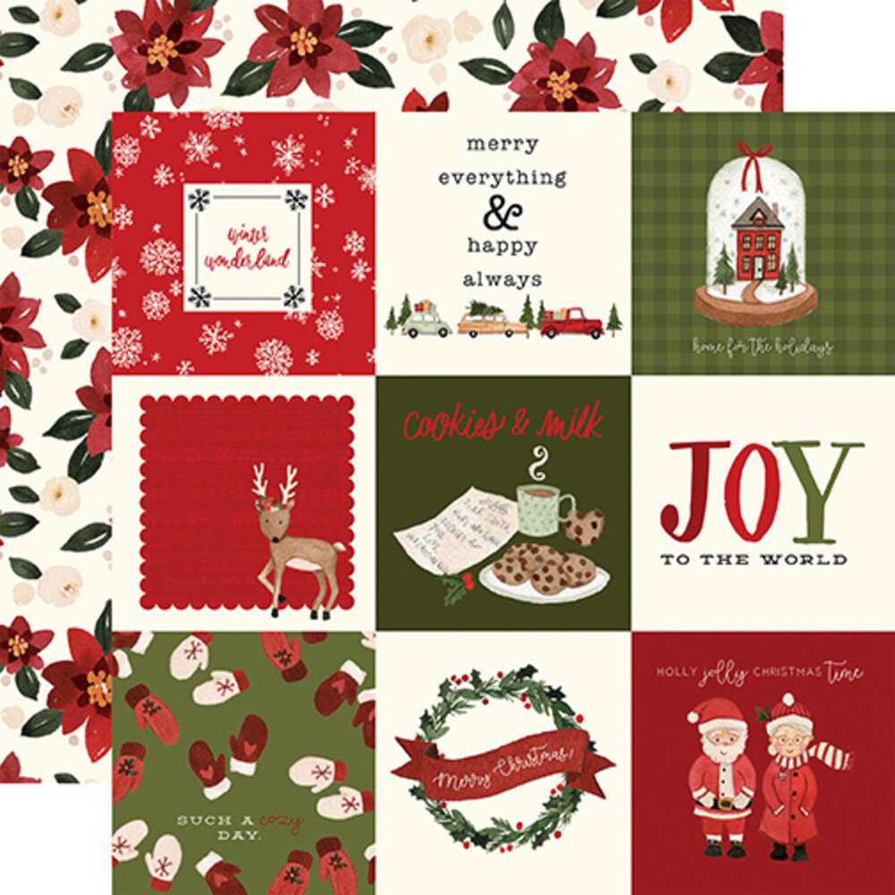 Carta Bella Hello Christmas 12x12 Inch Collection Kit (CBHC124016) Carta Bella Hello Christmas 12x12 Inch Collection Kit (CBHC124016)