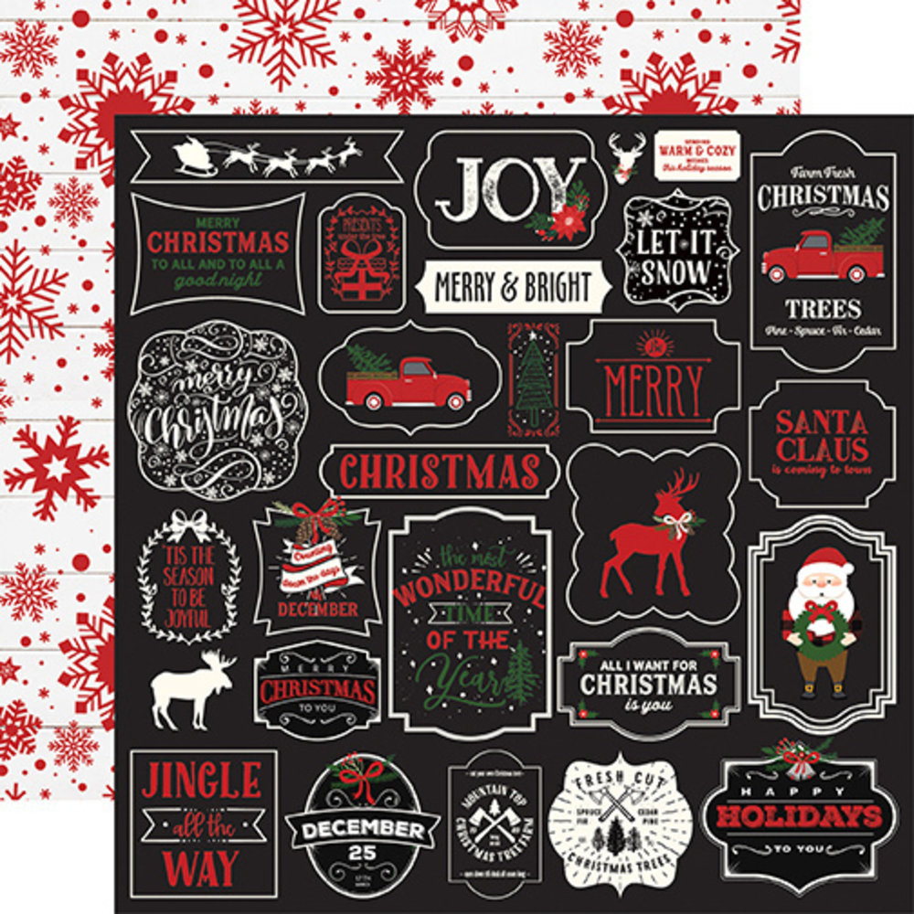 Echo Park A Lumberjack Christmas 12x12 Inch Collection Kit (ALC220016) Echo Park A Lumberjack Christmas 12x12 Inch Collection Kit (ALC220016)