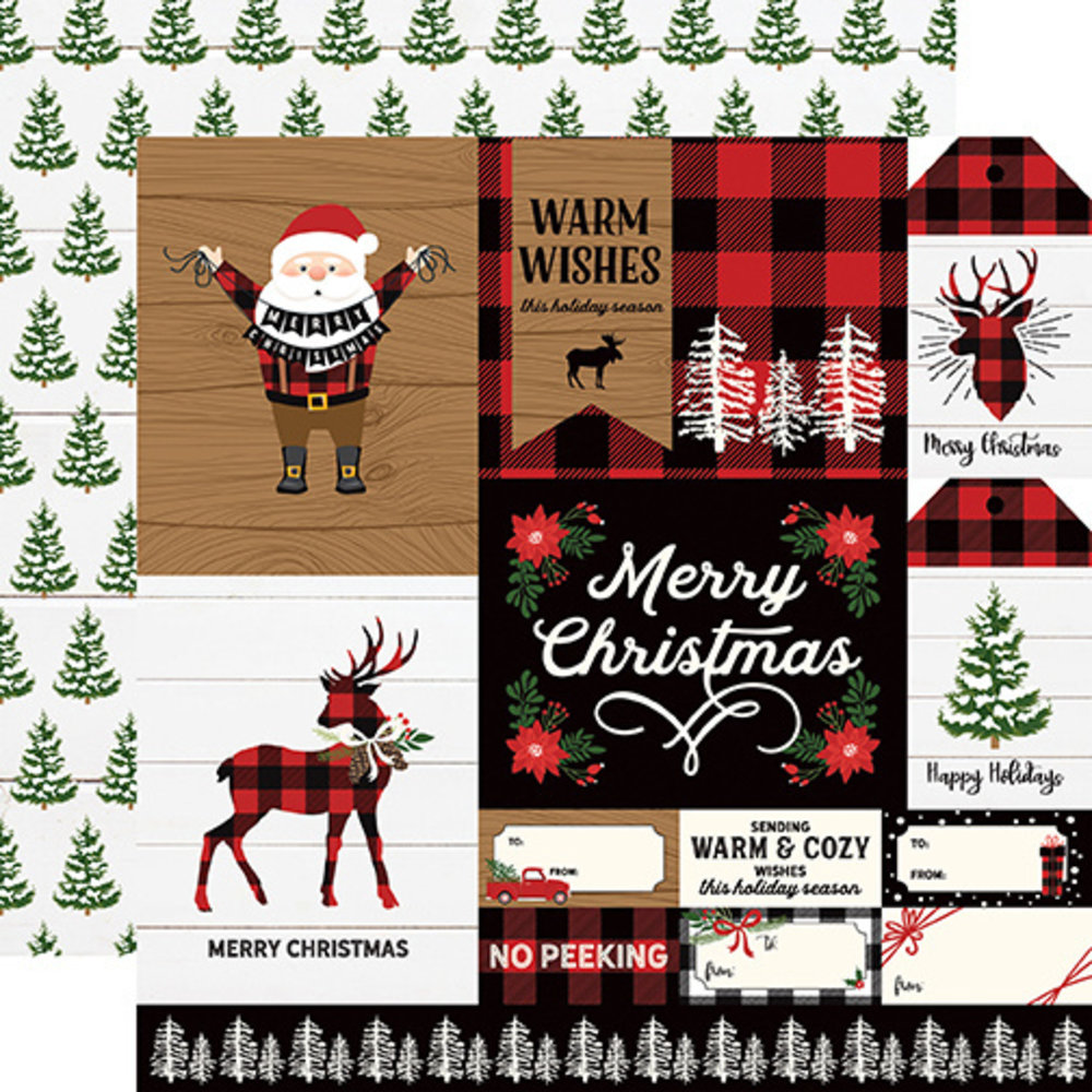 Echo Park A Lumberjack Christmas 12x12 Inch Collection Kit (ALC220016) Echo Park A Lumberjack Christmas 12x12 Inch Collection Kit (ALC220016)