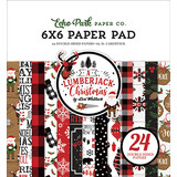 Echo Park A Lumberjack Christmas 6x6 Inch Paper Pad (ALC220023)