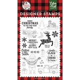 Echo Park A Lumberjack Cookies for Santa Clear Stamps (ALC220045)