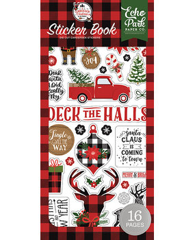 Echo Park A Lumberjack Christmas Sticker Book (ALC220029)* Echo Park A Lumberjack Christmas Sticker Book (ALC220029)*