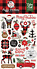 A Lumberjack Christmas Puffy Stickers (ALC220066) A Lumberjack Christmas Puffy Stickers (ALC220066)