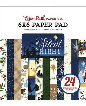 Echo Park Silent Night 6x6 Inch Paper Pad (SN222023) Echo Park Silent Night 6x6 Inch Paper Pad (SN222023)