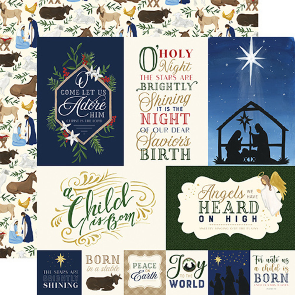 Echo Park Silent Night 6x6 Inch Paper Pad (SN222023) Echo Park Silent Night 6x6 Inch Paper Pad (SN222023)