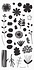 Fall Florals Clear Stamps (CS-500) Fall Florals Clear Stamps (CS-500)