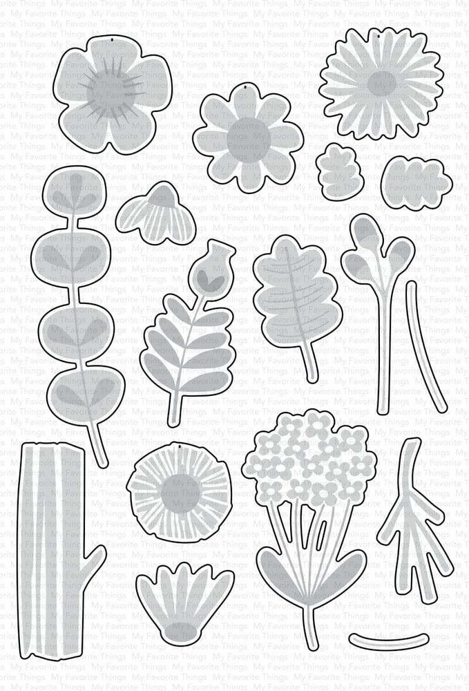 My Favorite Things Fall Florals Die-namics (MFT-1814) My Favorite Things Fall Florals Die-namics (MFT-1814)