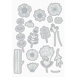 My Favorite Things Fall Florals Die-namics (MFT-1814)