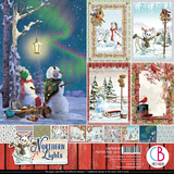 Ciao Bella Papercrafting Northern Lights 12x12 Inch Paper Pad (CBPM038)