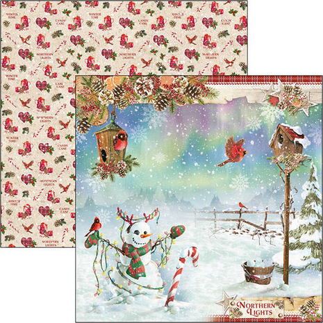 Ciao Bella Papercrafting Northern Lights 12x12 Inch Paper Pad (CBPM038) Ciao Bella Papercrafting Northern Lights 12x12 Inch Paper Pad (CBPM038)