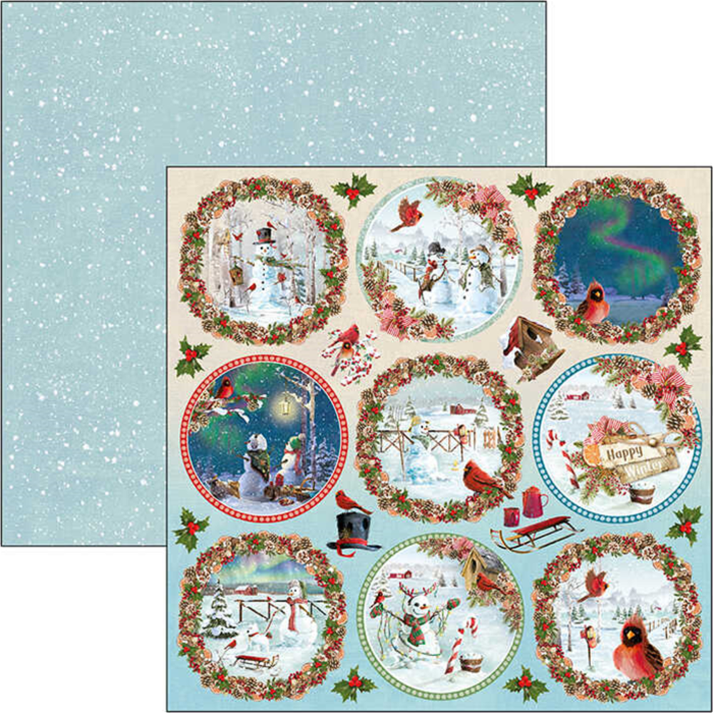 Ciao Bella Papercrafting Northern Lights 12x12 Inch Paper Pad (CBPM038) Ciao Bella Papercrafting Northern Lights 12x12 Inch Paper Pad (CBPM038)