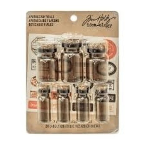 Idea-ology Tim Holtz Apothecary Vials (TH93302) Idea-ology Tim Holtz Apothecary Vials (TH93302)