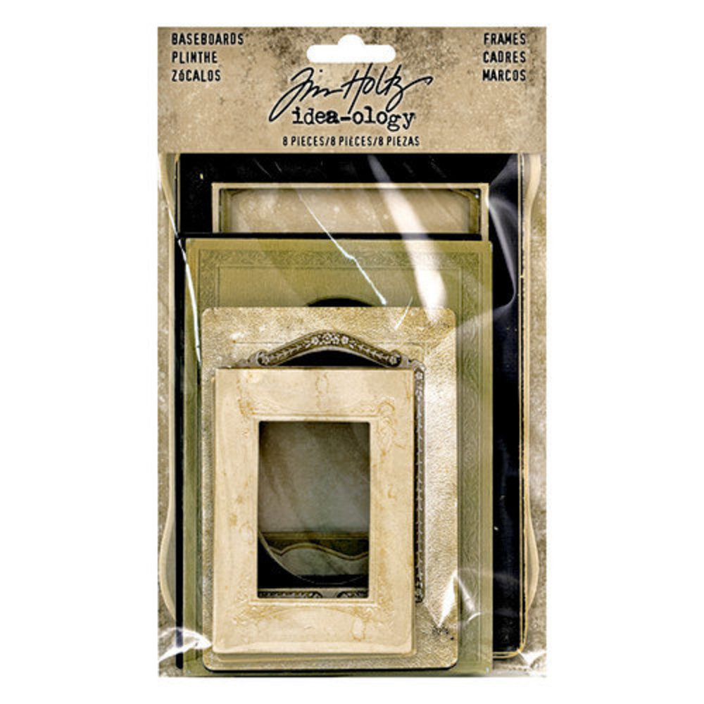 Idea-ology Tim Holtz Baseboard Frames (TH93710) Idea-ology Tim Holtz Baseboard Frames (TH93710)