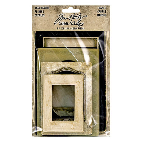 Idea-ology Tim Holtz Baseboard Frames (TH93710) Idea-ology Tim Holtz Baseboard Frames (TH93710)