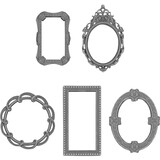 Idea-ology Tim Holtz Adornments Deco Frames (TH93792)