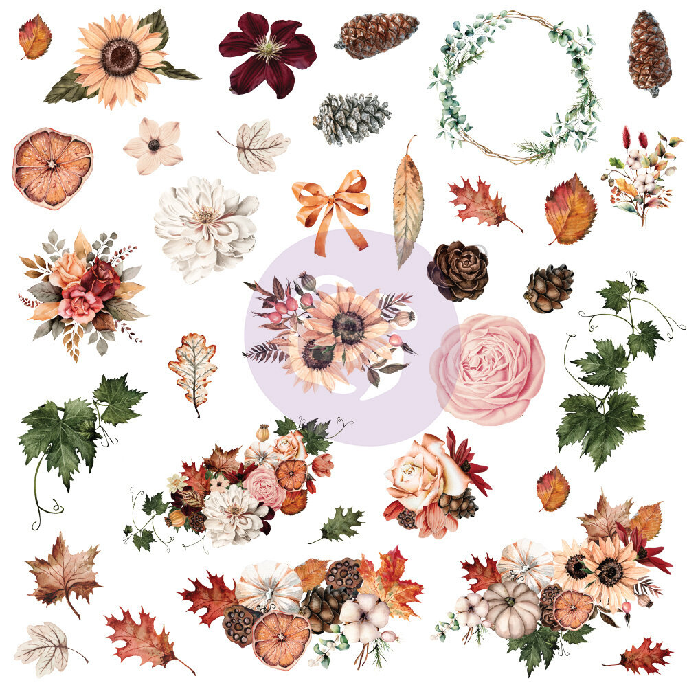 Prima Marketing Inc Pumpkin & Spice Ephemera (647827)