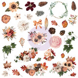 Prima Marketing Inc Pumpkin & Spice Ephemera (647827)