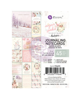 Prima Marketing Inc Sugar Cookie Christmas 3x4 Inch Journaling Cards (996475)