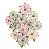 Prima Marketing Inc Sugar Cookie Christmas Flowers Glittery Snow (648510)