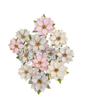 Prima Marketing Inc Sugar Cookie Christmas Flowers Glittery Snow (648510) Prima Marketing Inc Sugar Cookie Christmas Flowers Glittery Snow (648510)