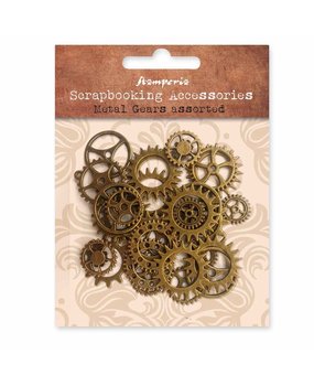 Stamperia Metal Gears Scrapbooking Accessories (sba406) Stamperia Metal Gears Scrapbooking Accessories (sba406)