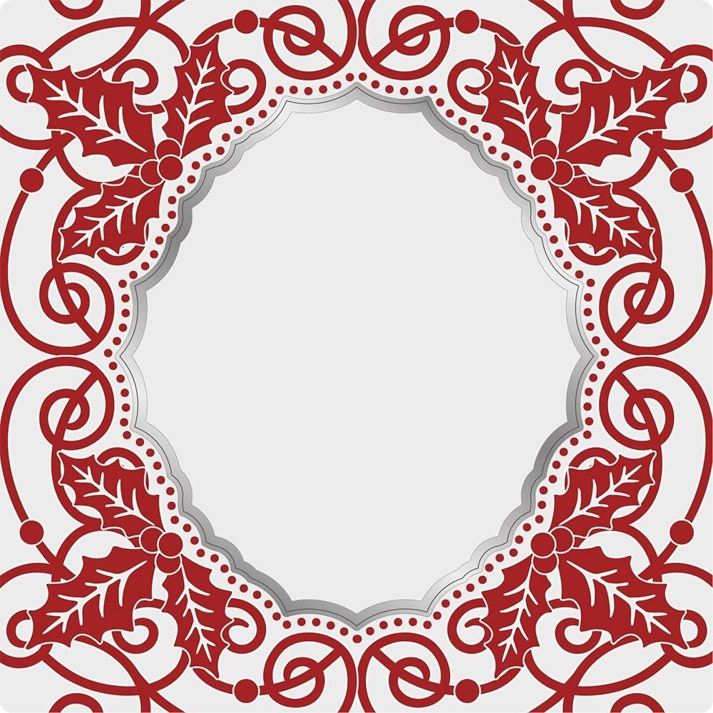 Crafter's Companion Vintage Christmas Elegant Holly Cut & Emboss Folder (NG-VIN-CEF-EHOL) Crafter's Companion Vintage Christmas Elegant Holly Cut & Emboss Folder (NG-VIN-CEF-EHOL)