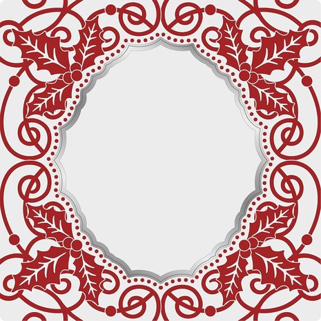 Crafter's Companion Vintage Christmas Elegant Holly Cut & Emboss Folder (NG-VIN-CEF-EHOL) Crafter's Companion Vintage Christmas Elegant Holly Cut & Emboss Folder (NG-VIN-CEF-EHOL)